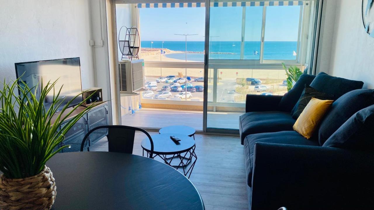 "Chill" Magnifique Vue Sur La Mer Et Le Port Au Coeur De La Ville En Premiere Ligne Canet-en-Roussillon Dış mekan fotoğraf