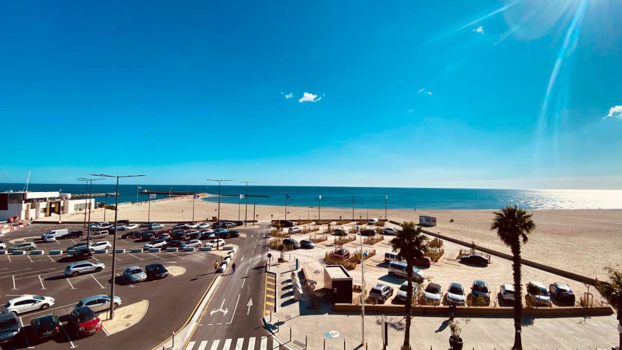 "Chill" Magnifique Vue Sur La Mer Et Le Port Au Coeur De La Ville En Premiere Ligne Canet-en-Roussillon Dış mekan fotoğraf