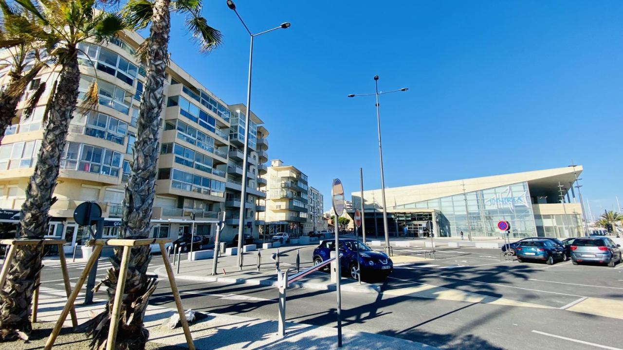 "Chill" Magnifique Vue Sur La Mer Et Le Port Au Coeur De La Ville En Premiere Ligne Canet-en-Roussillon Dış mekan fotoğraf
